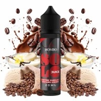Bombo Solo Juice Coffee Vanilla Custard Cream 20ml/60ml - ηλεκτρονικό τσιγάρο 310.gr